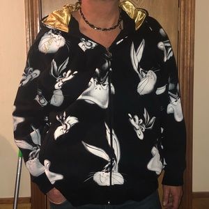 Lot 29 Looney toons hooded zip up sweatshirt